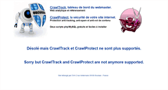 Desktop Screenshot of crawltrack.fr